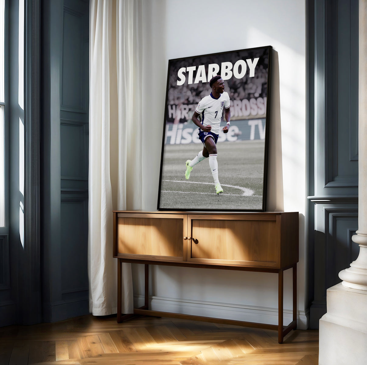 Bukayo Saka "Starboy" Poster