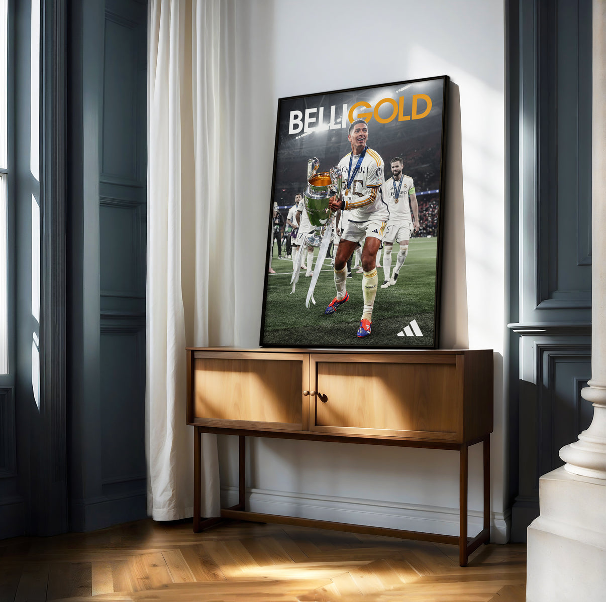 Jude Bellingham "BelliGold" Poster