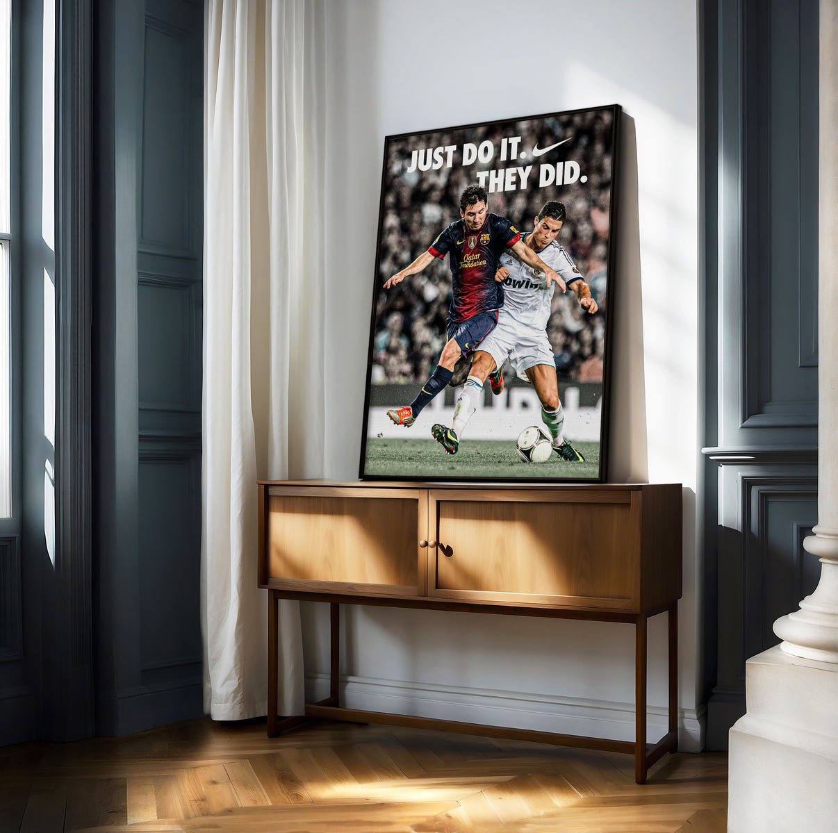 Messi & Ronaldo Poster