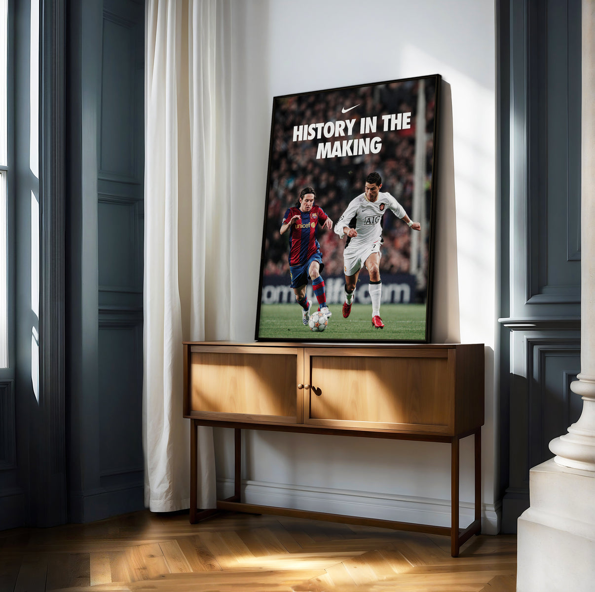Ronaldo & Messi "History In The Making" Poster