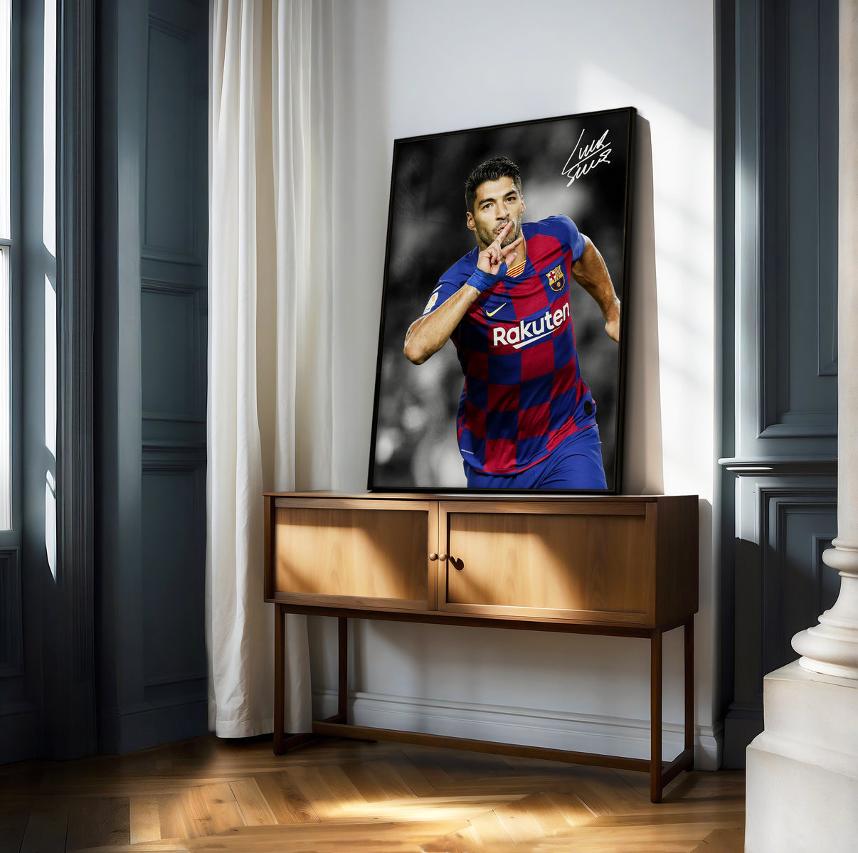 Luis Suarez Signature Poster