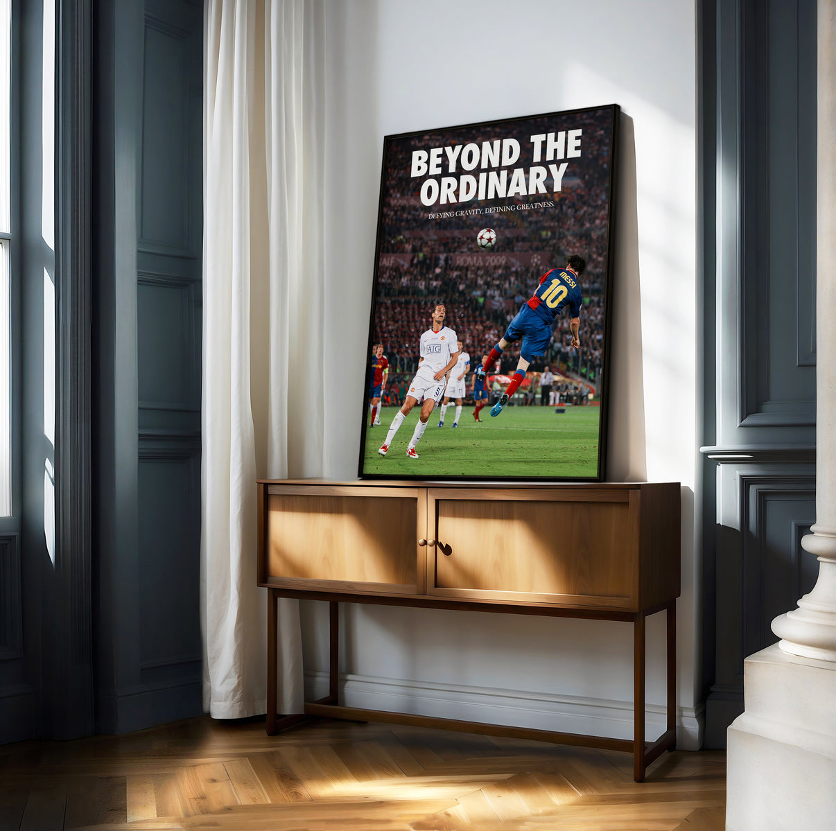 Lionel Messi "Beyond Ordinary" Poster