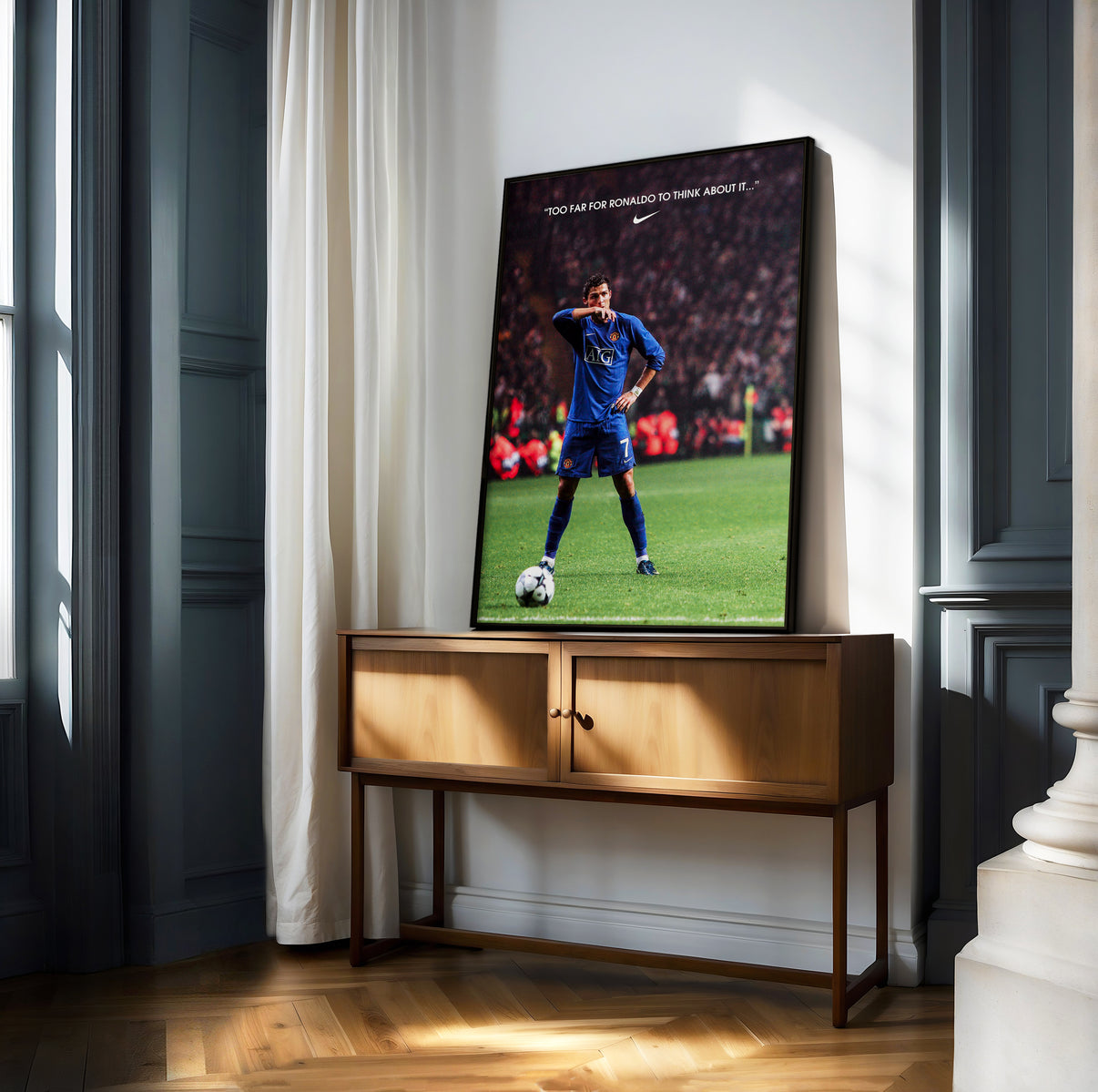 Cristiano Ronaldo "Too Far" Poster