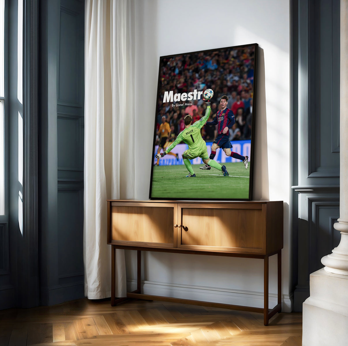 Lionel Messi "Maestro" Poster