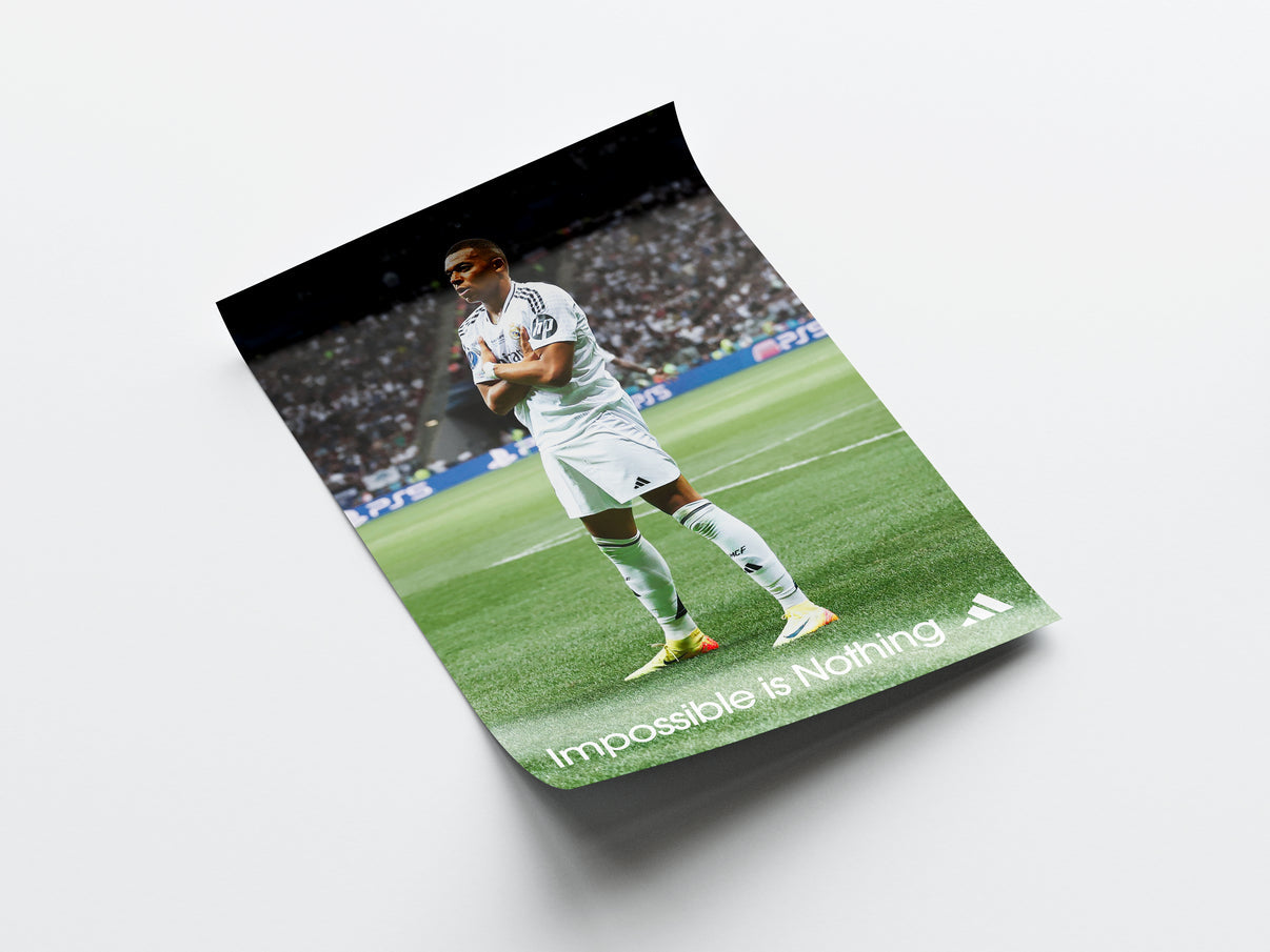 Kylian Mbappe Poster
