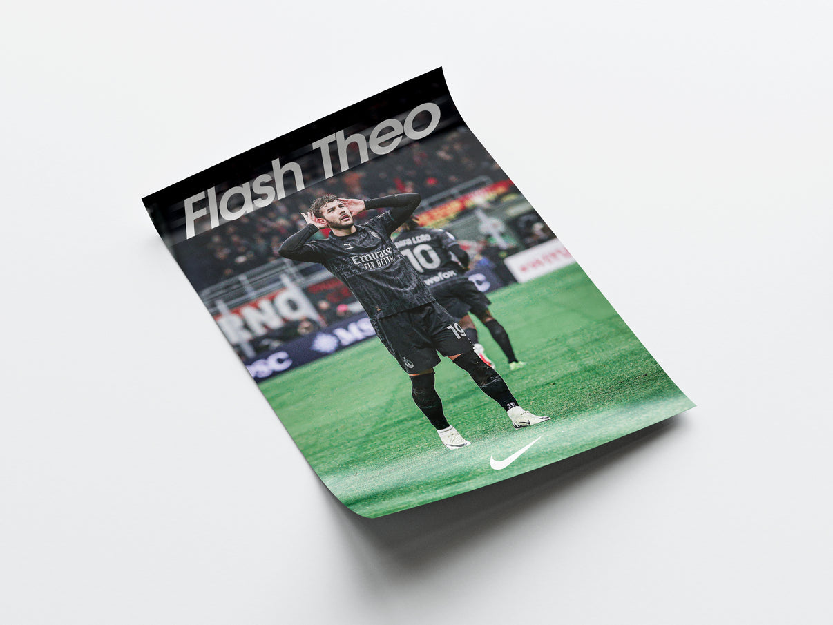 Theo Hernandez "Flash" Poster