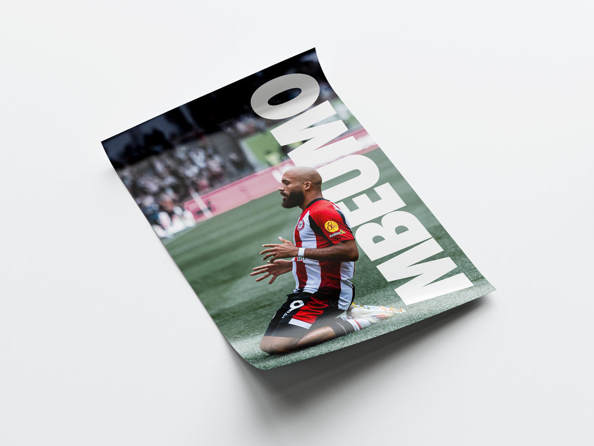 Bryan Mbeumo Poster