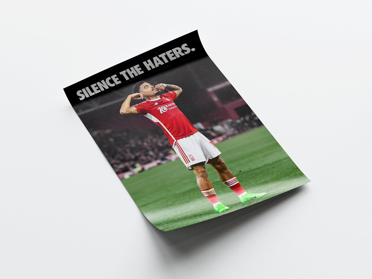 Morgan Gibbs White Poster