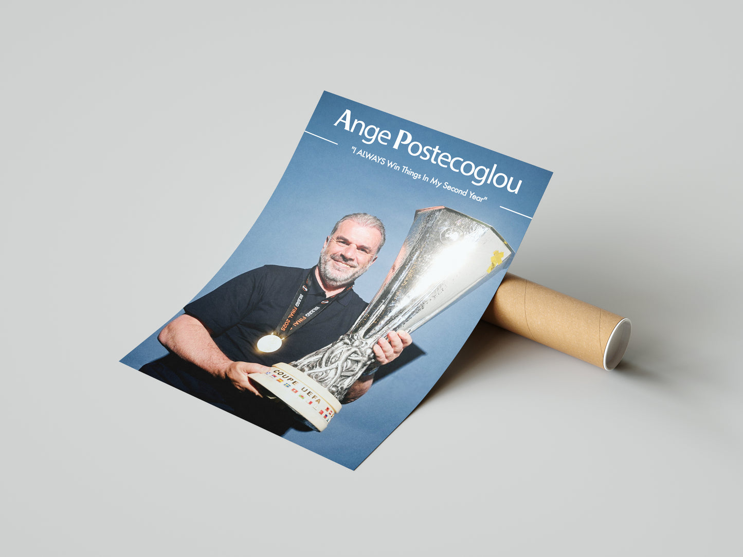 Ange Postecoglou Poster