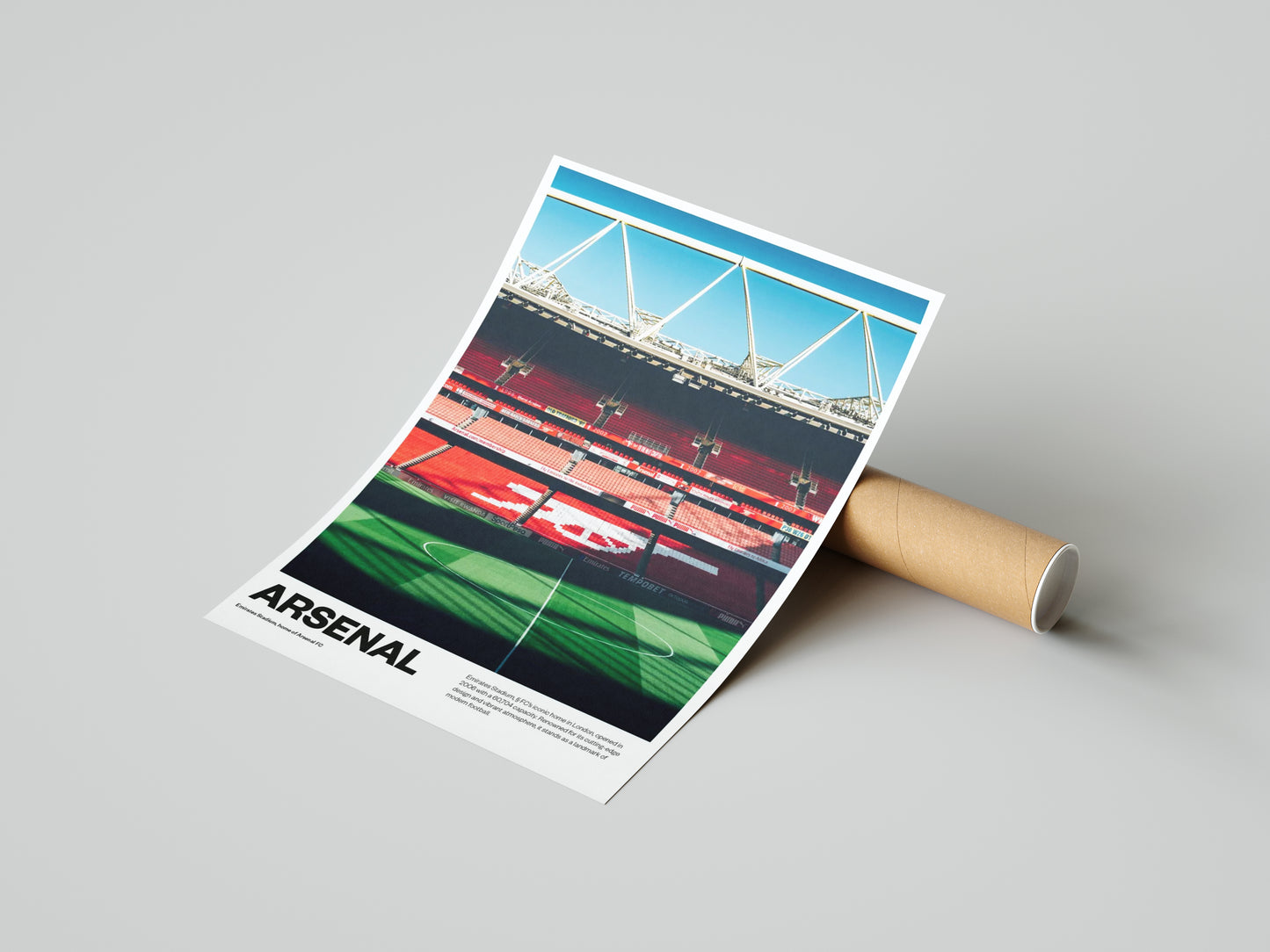 Arsenal Stadium Poster