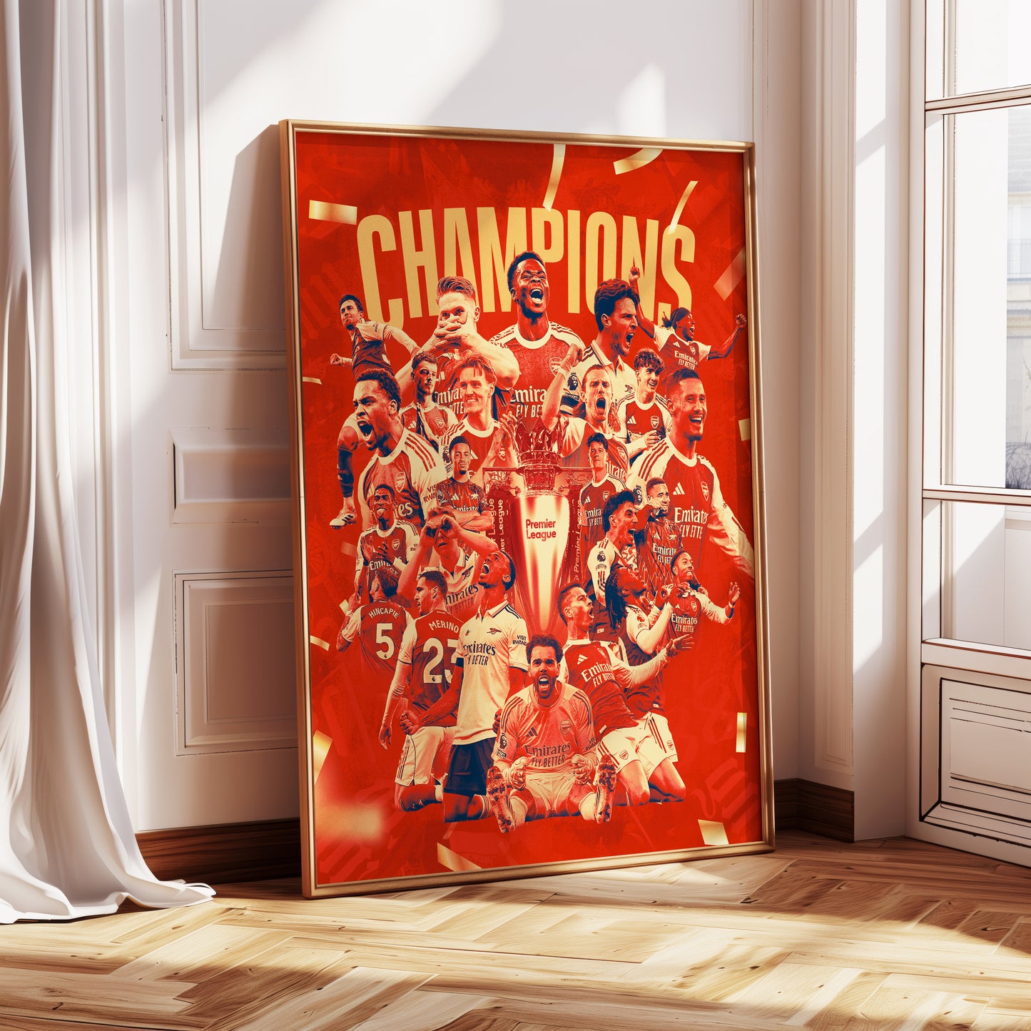 Arsenal "Champions" Poster