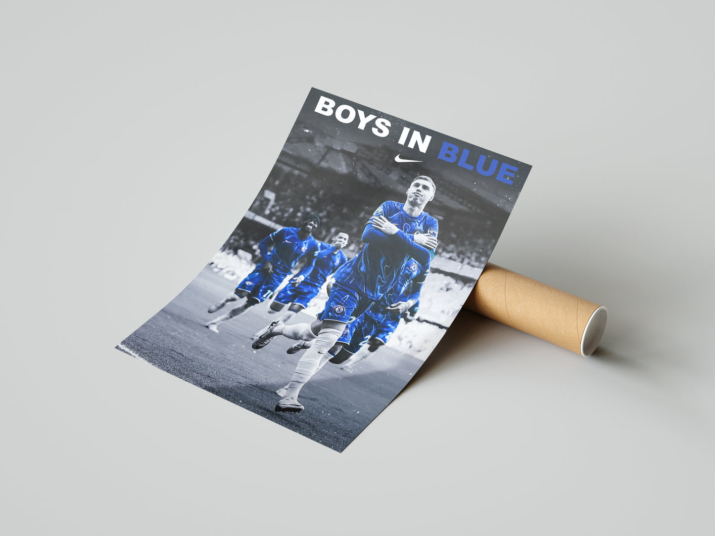 Cole Palmer "Boys In Blue" Poster