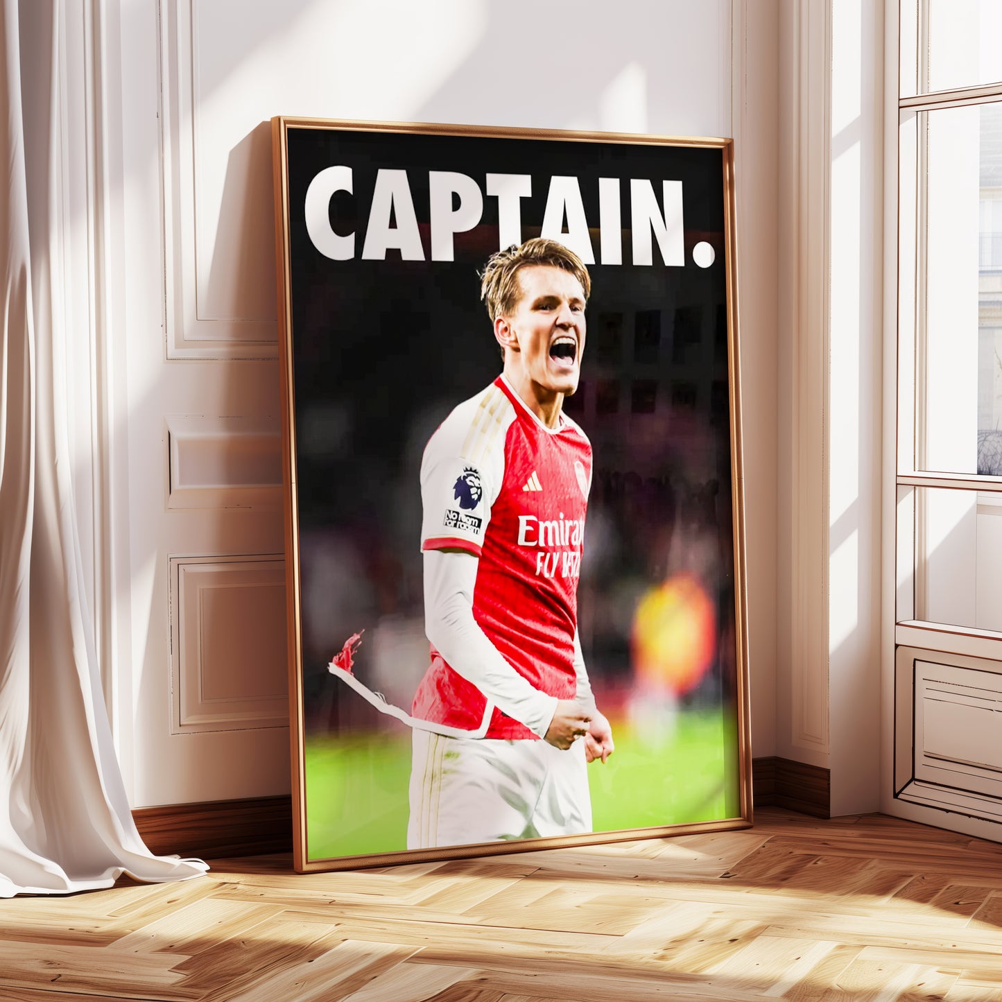 Martin Odegaard "Captain" Poster