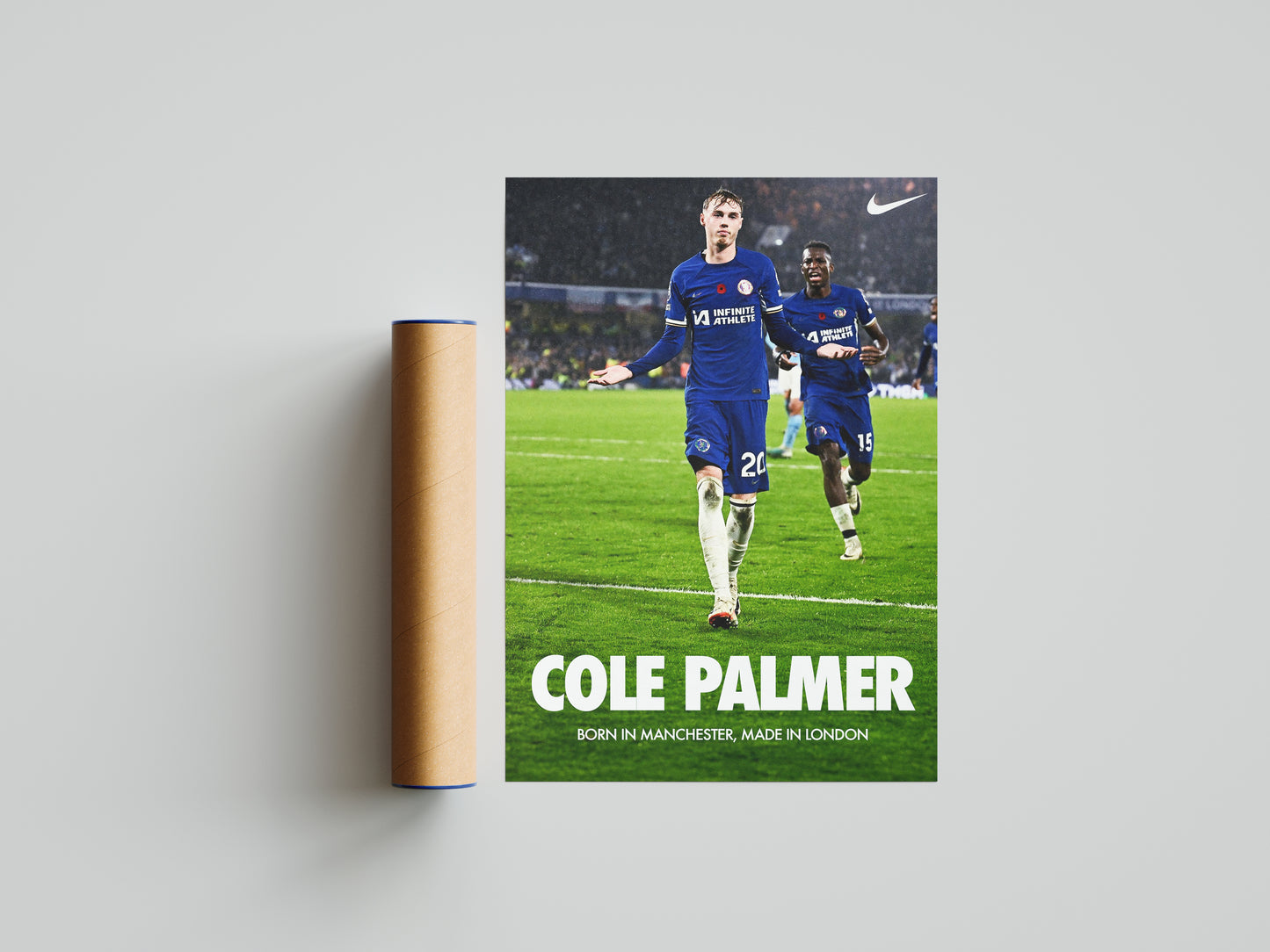 Cole Palmer "Made In London" Poster Print