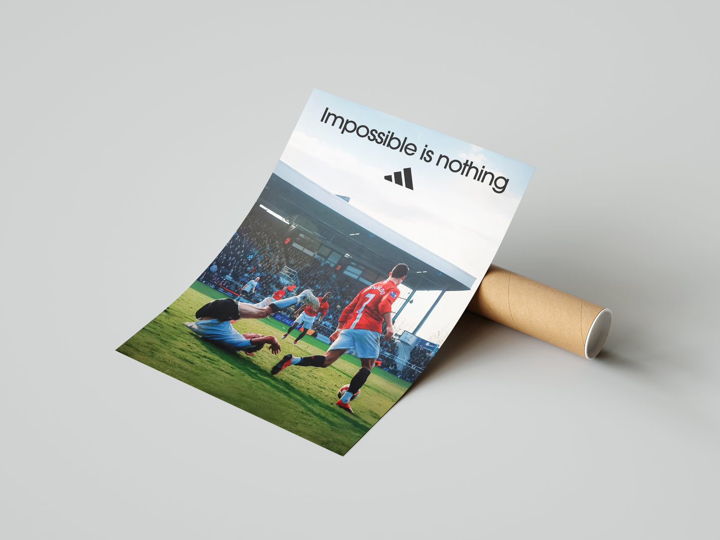 Cristiano Ronaldo "Impossible is nothing" Poster