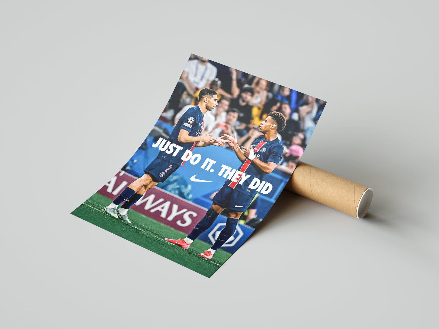 Desire Doue & Achraf Hakimi Poster