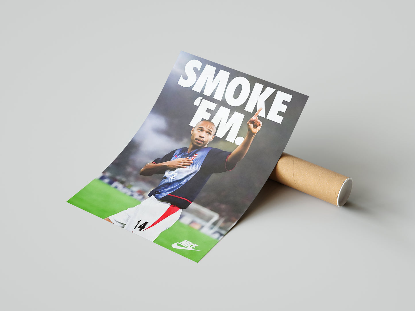 Thierry Henry "Smoke Em" Poster