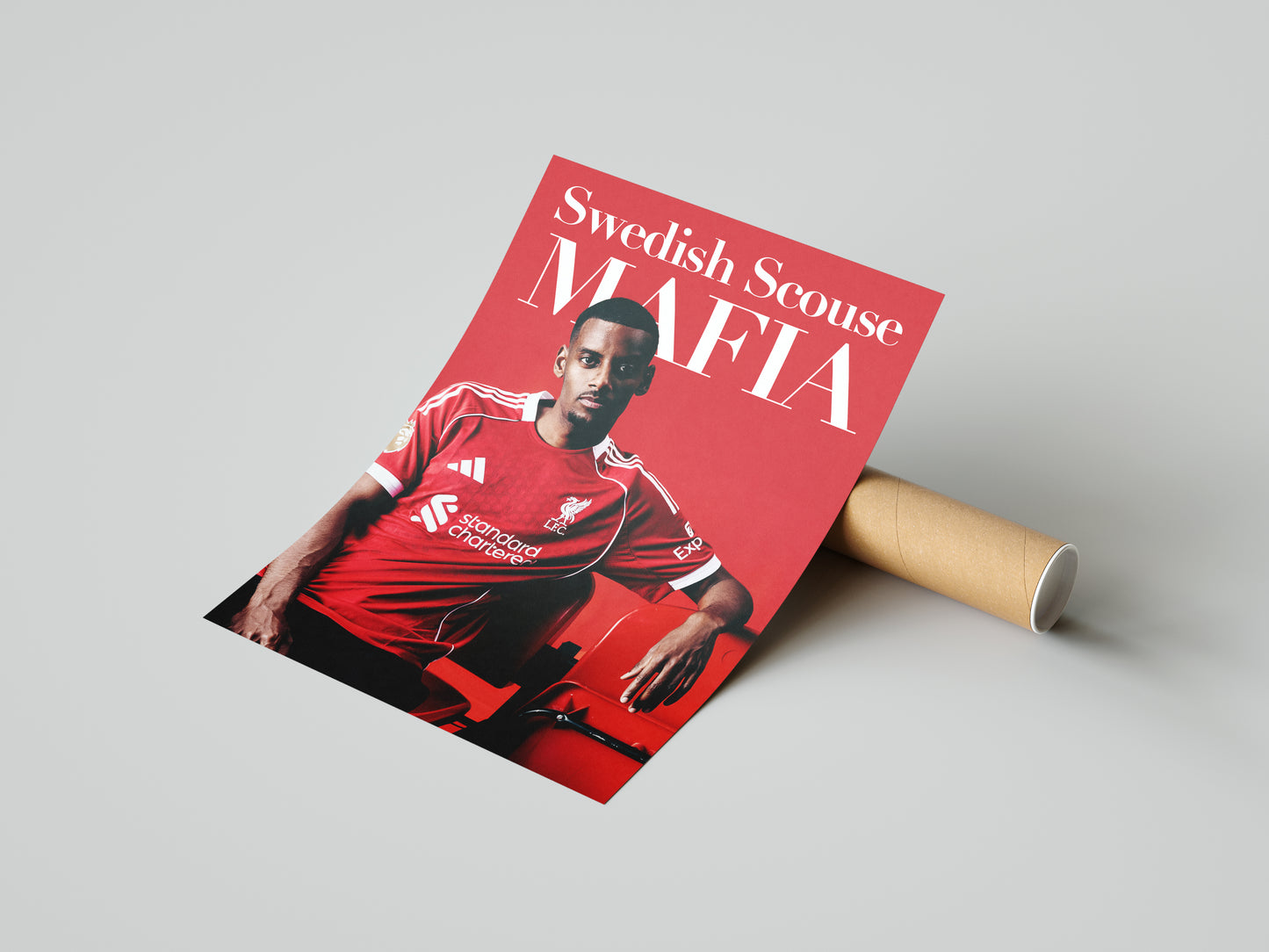 Alexander Isak "Swedish Scouse Mafia" Poster