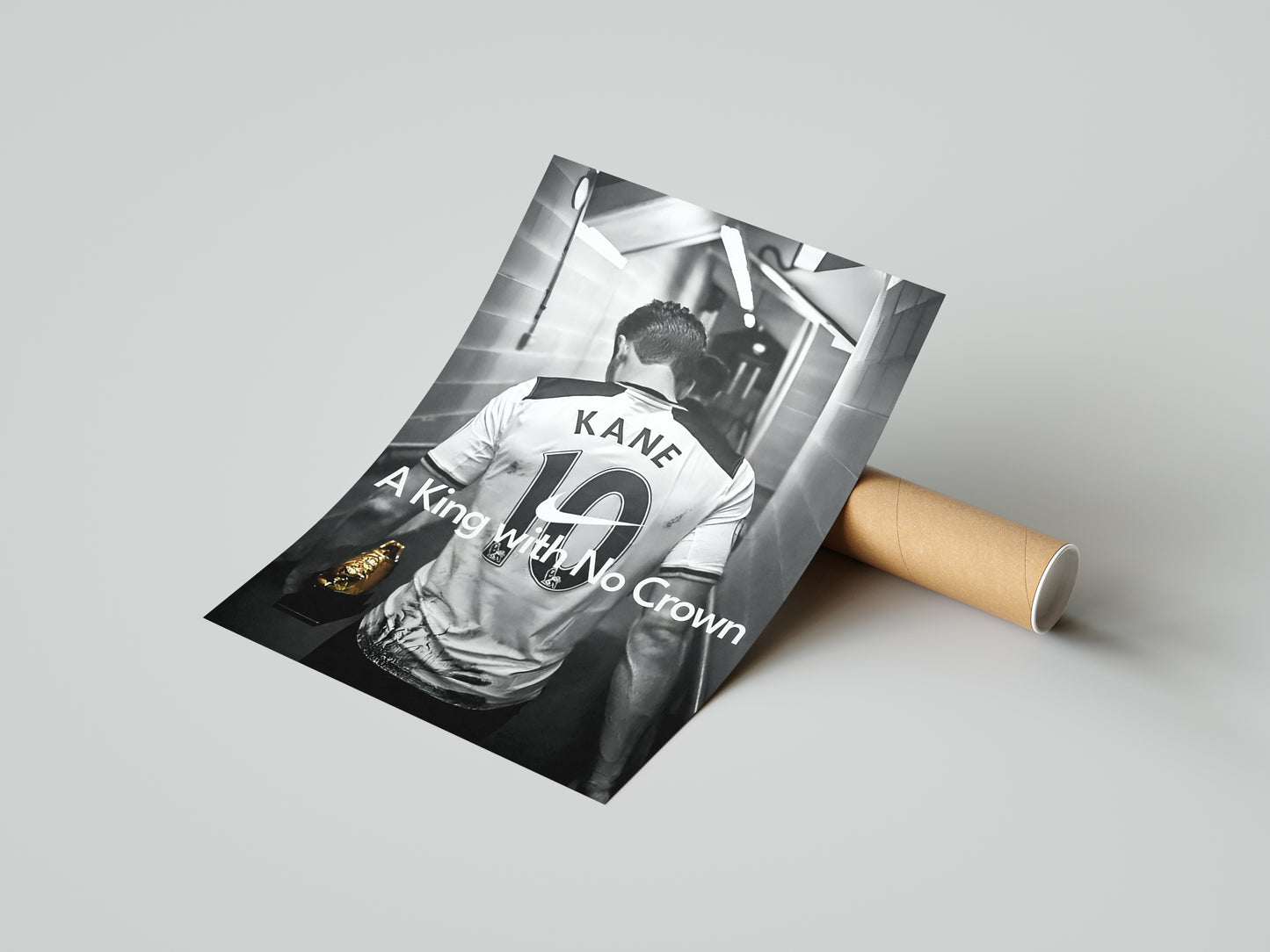 Harry Kane "A King With No Crown" Poster