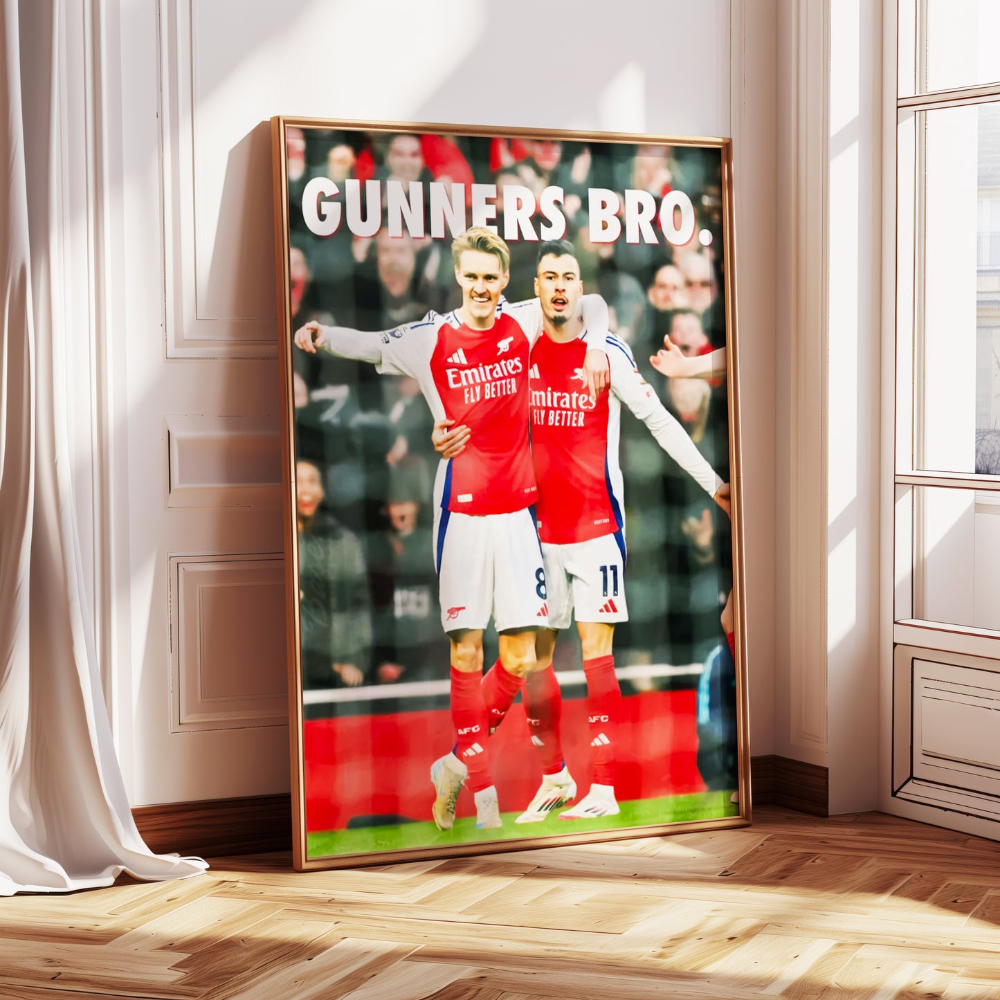 Martin Odegaard & Gabriel Martinelli Poster