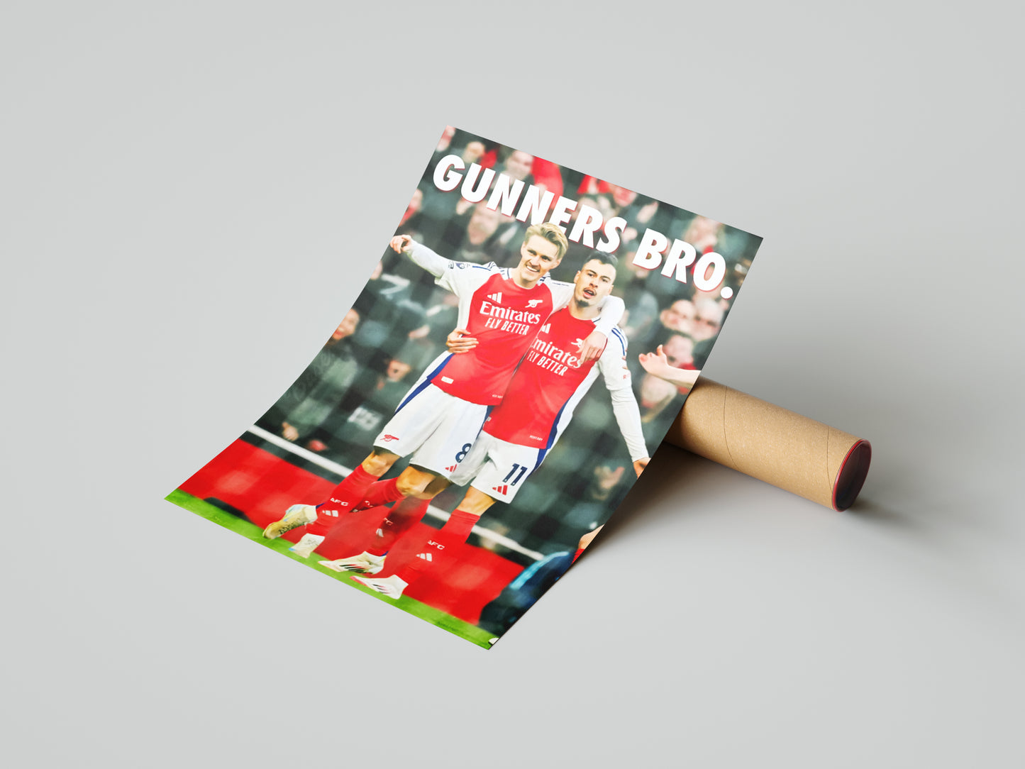 Martin Odegaard & Gabriel Martinelli Poster