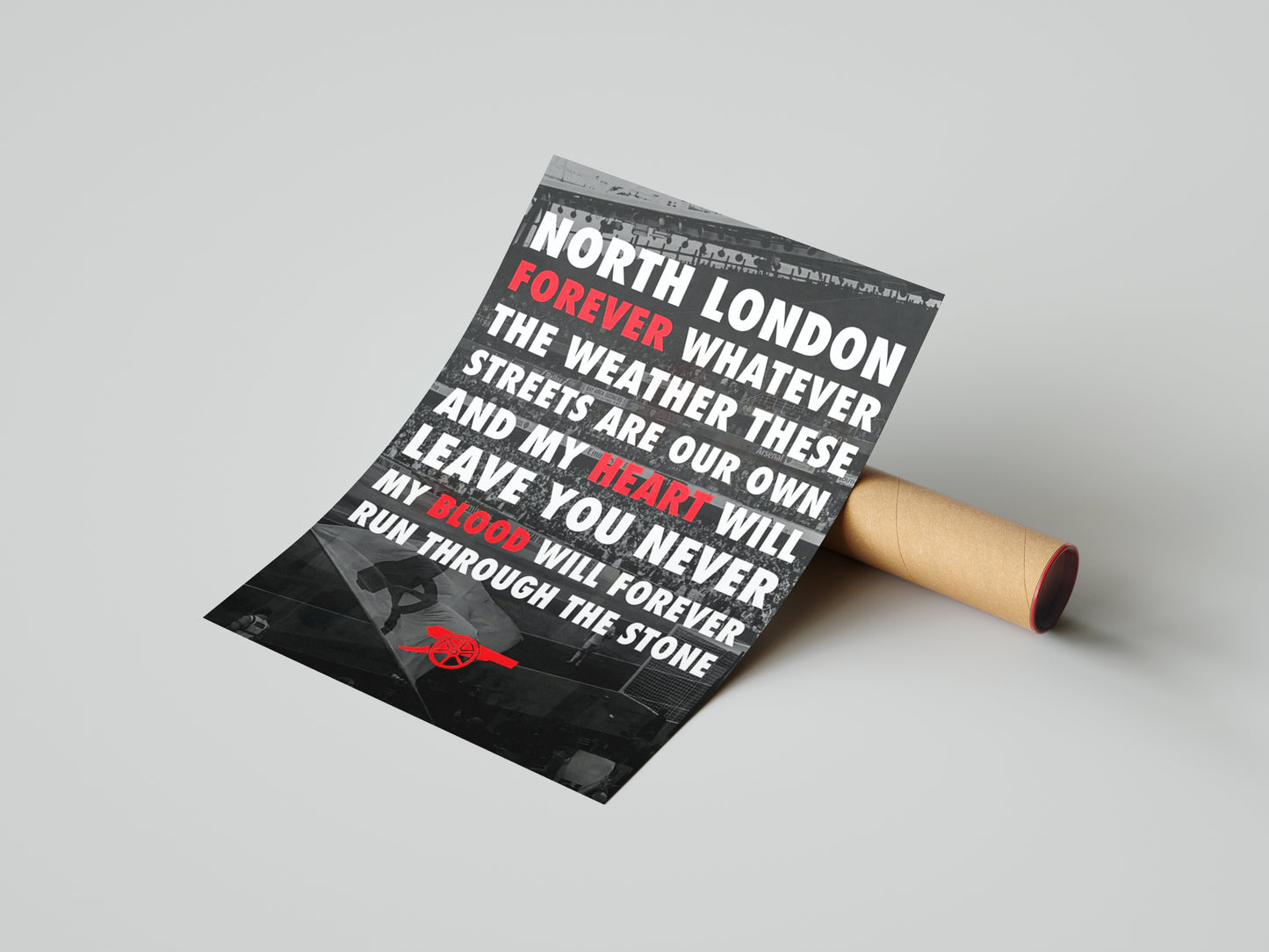 Arsenal "North London Forever" Poster