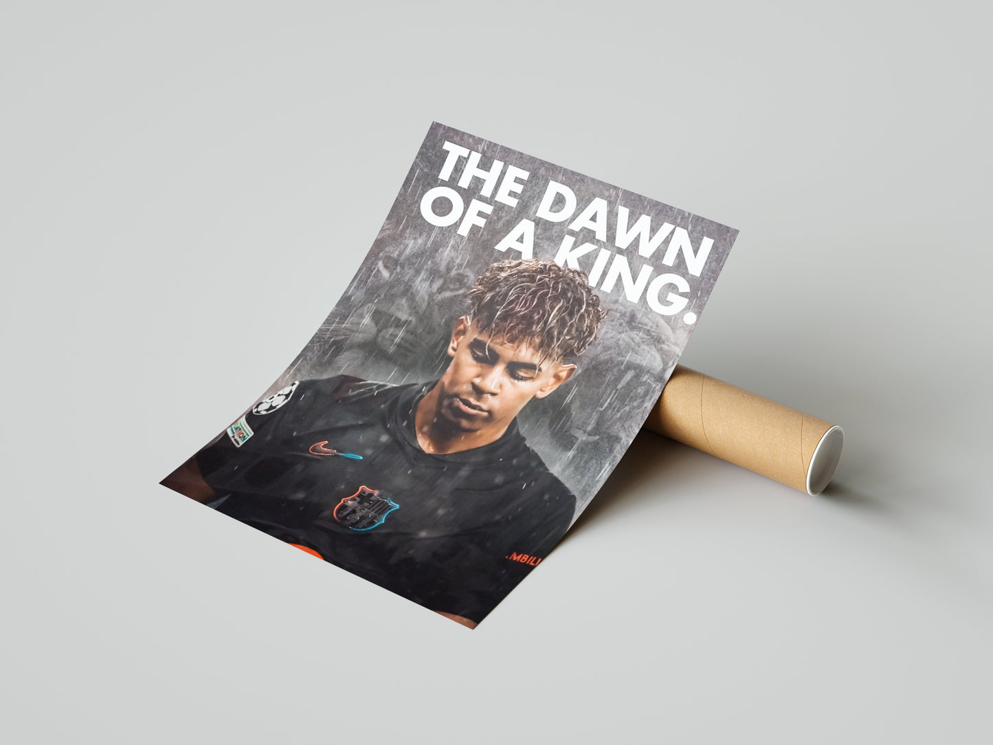 Lamine Yamal "The Dawn Of A King" Poster