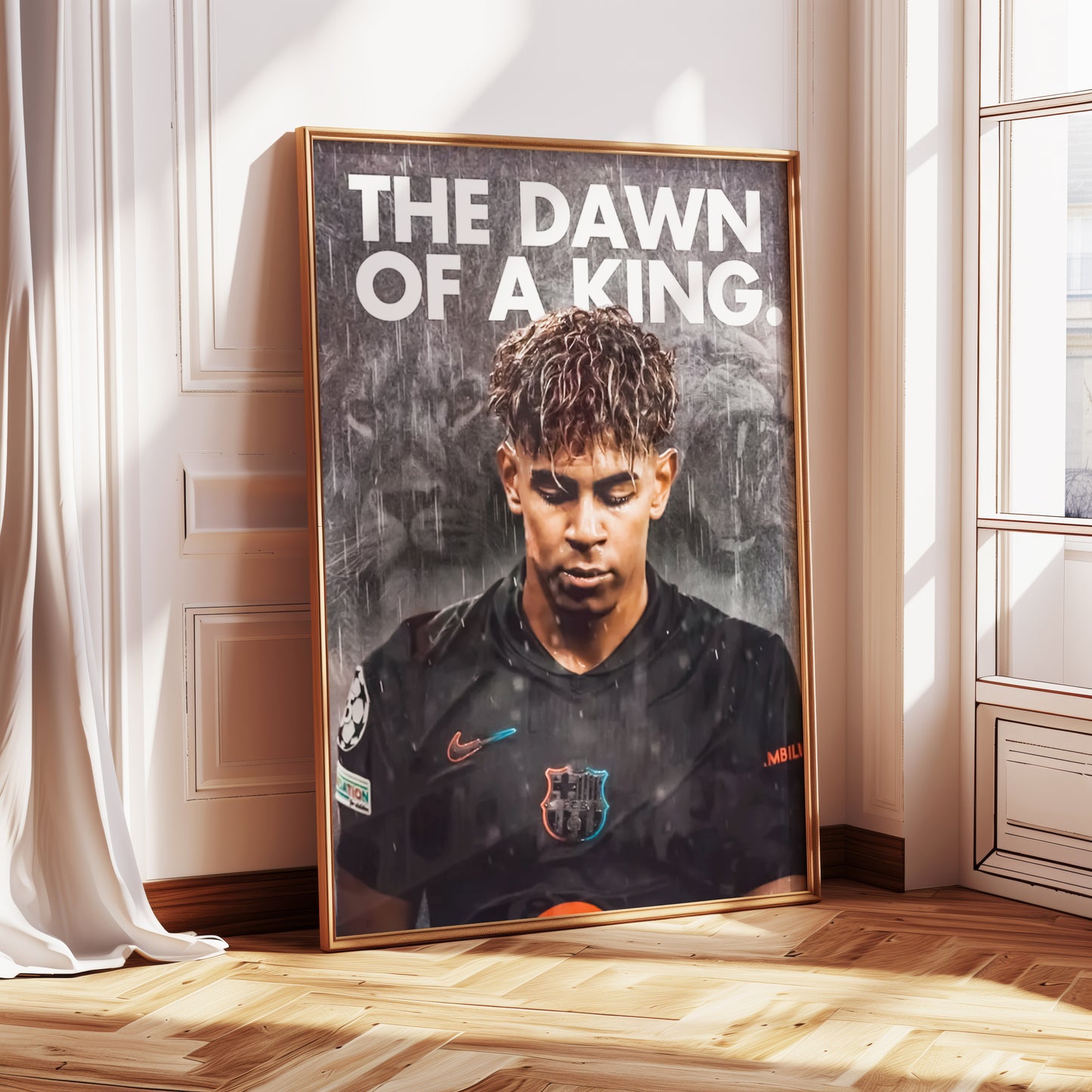 Lamine Yamal "The Dawn Of A King" Poster