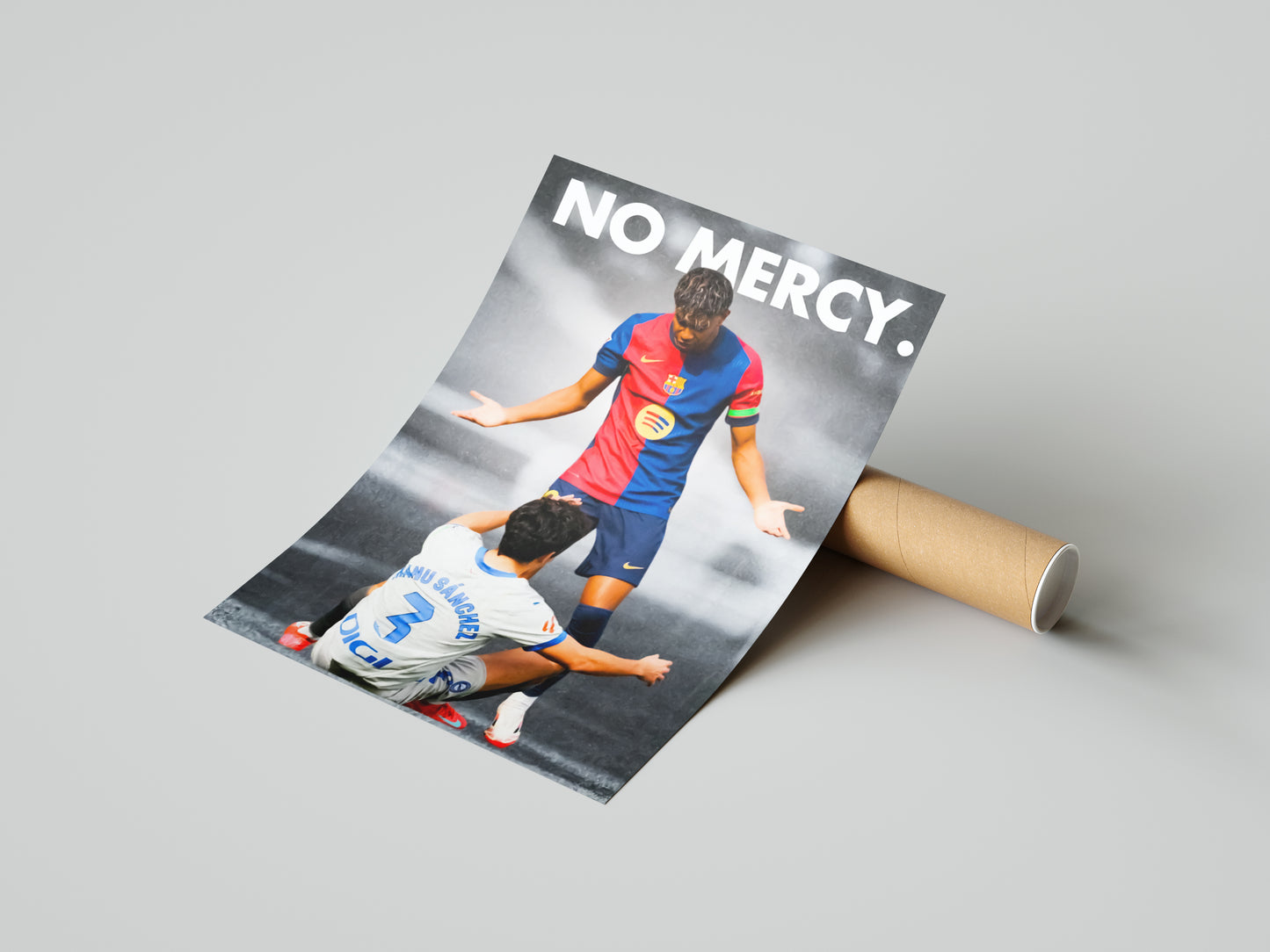 Lamine Yamal "No Mercy" Poster