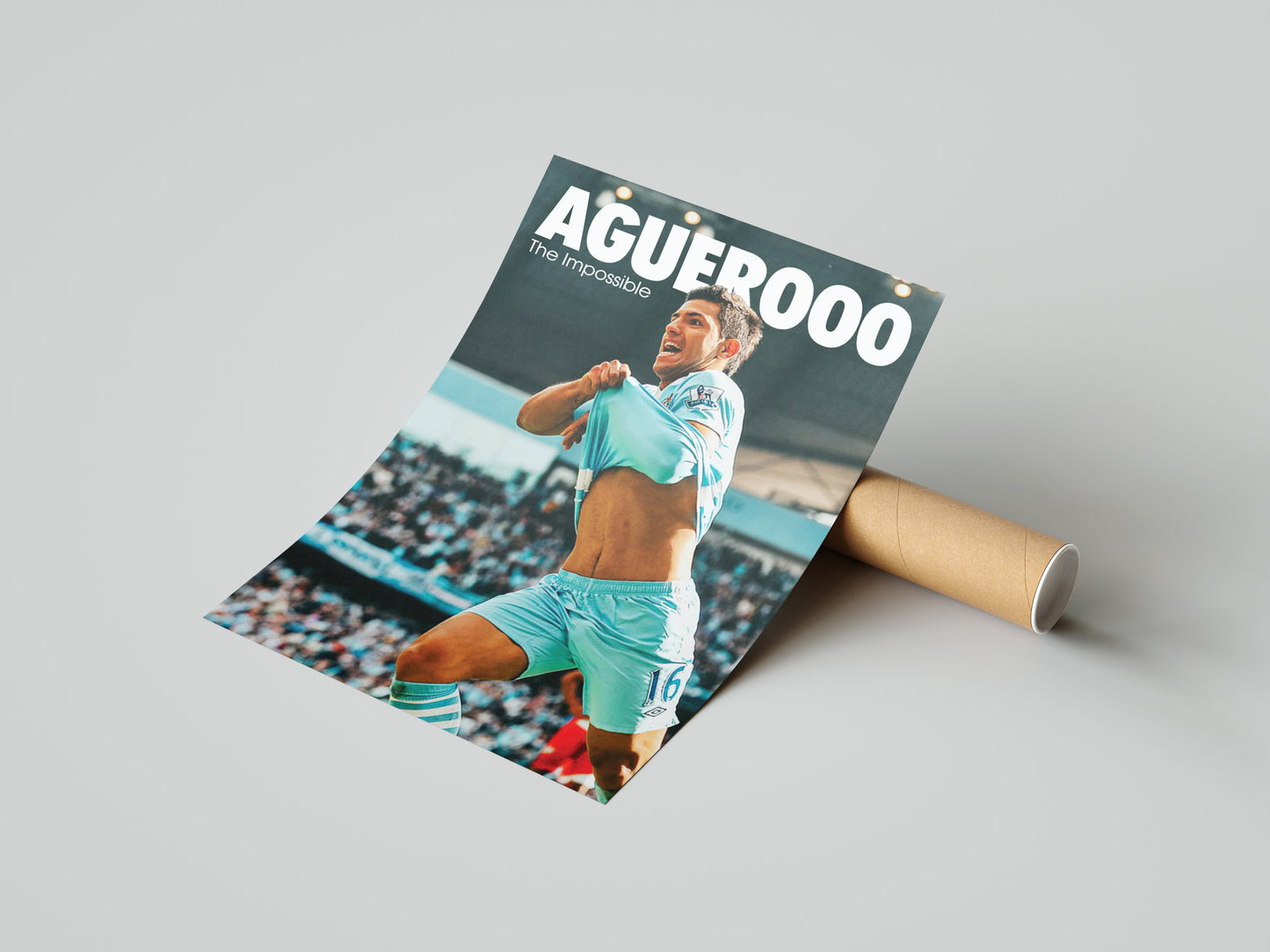 Sergio Aguero Poster