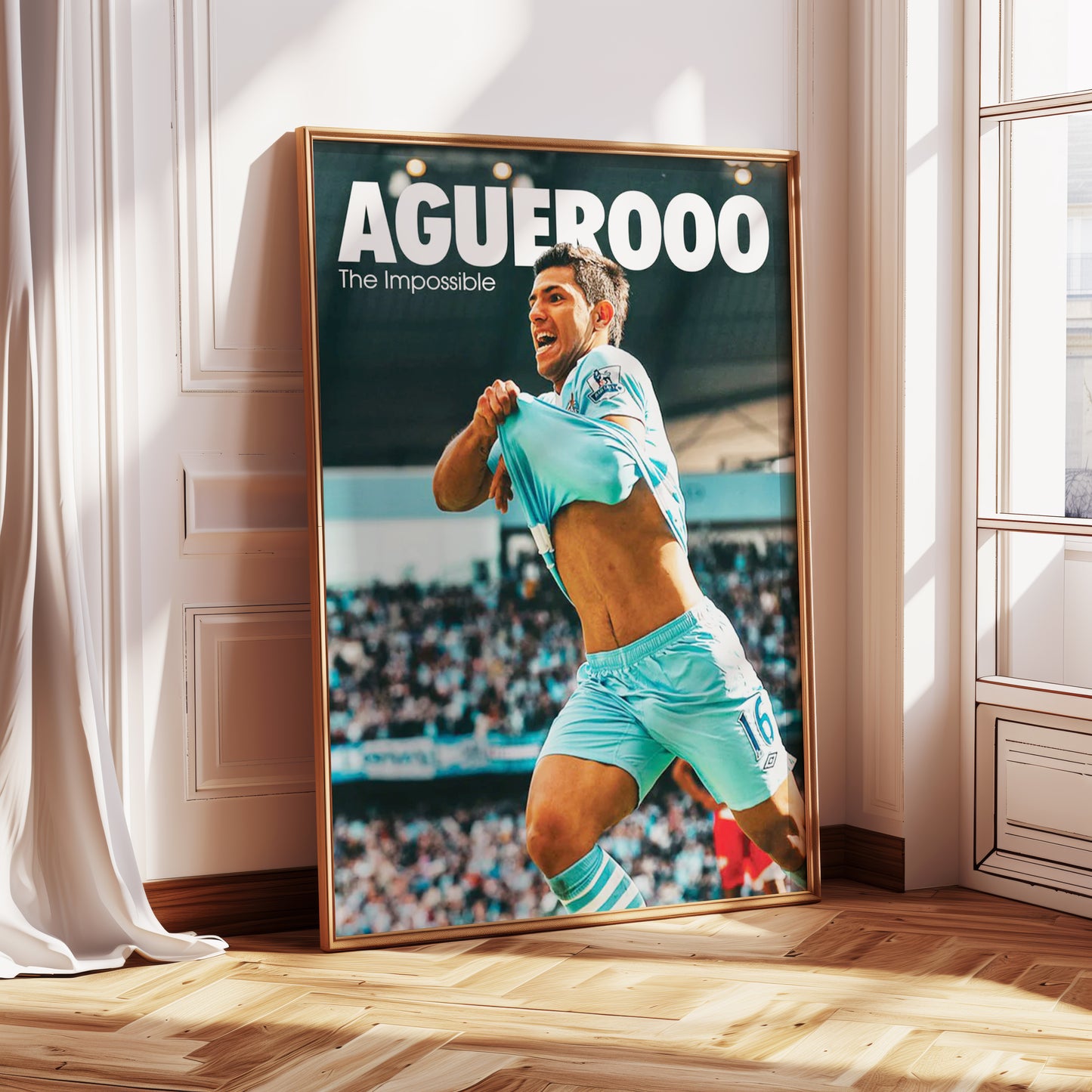 Sergio Aguero Poster