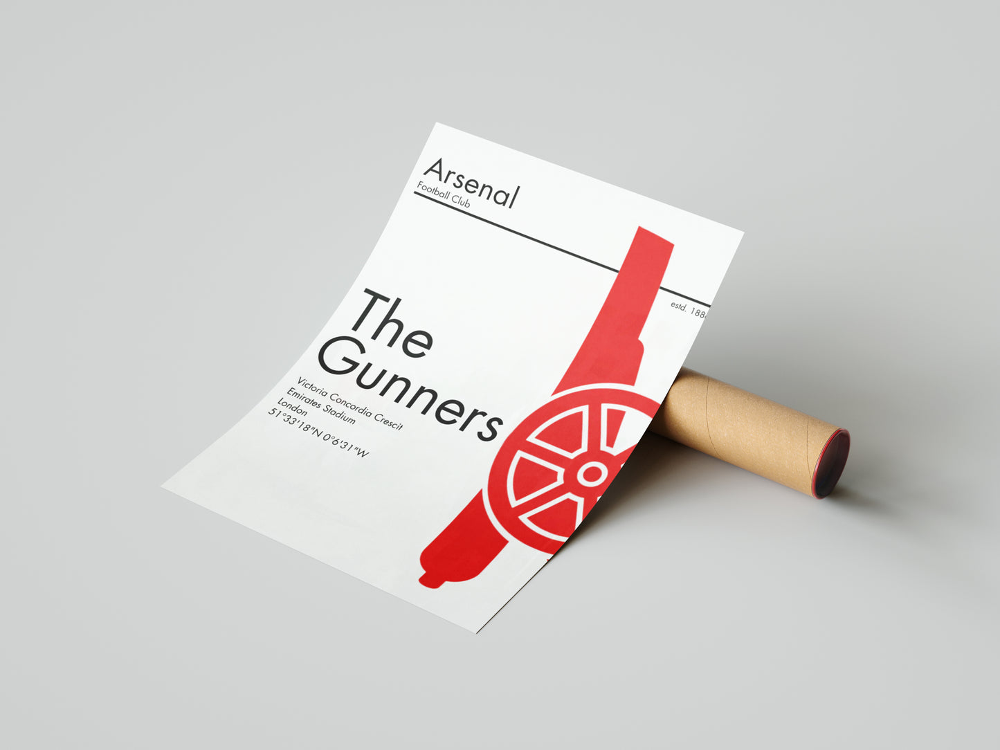 Arsenal "The Gunners" Poster