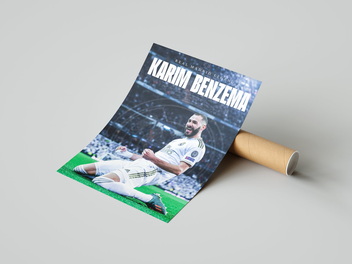 Karim Benzema, signierte Unterschrift, 22/23 Real Madrid, Frankreich, Digitaldruck, Poster, Wand-Kunst-Dekor, Geburtstagsgeschenk, Ausdrucke
