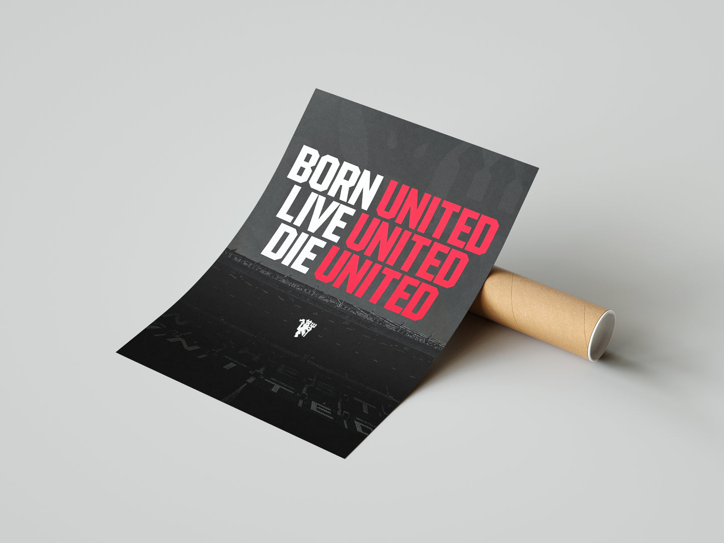 Manchester United "Born United" Poster