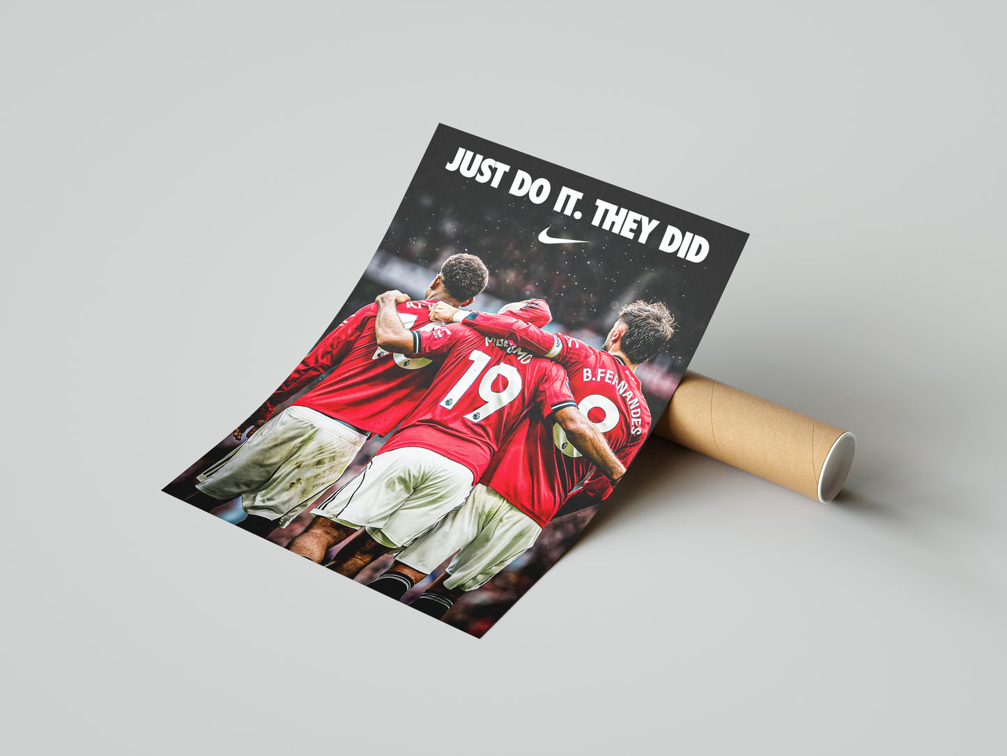 Bruno Fernandes, Amad Diallo, Bryan Mbeumo Poster
