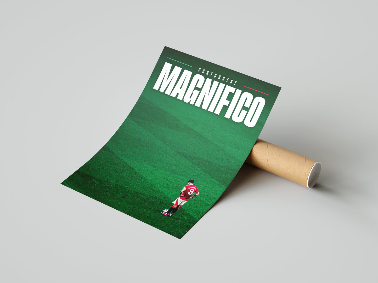Bruno Fernandes "Magnifico" Poster
