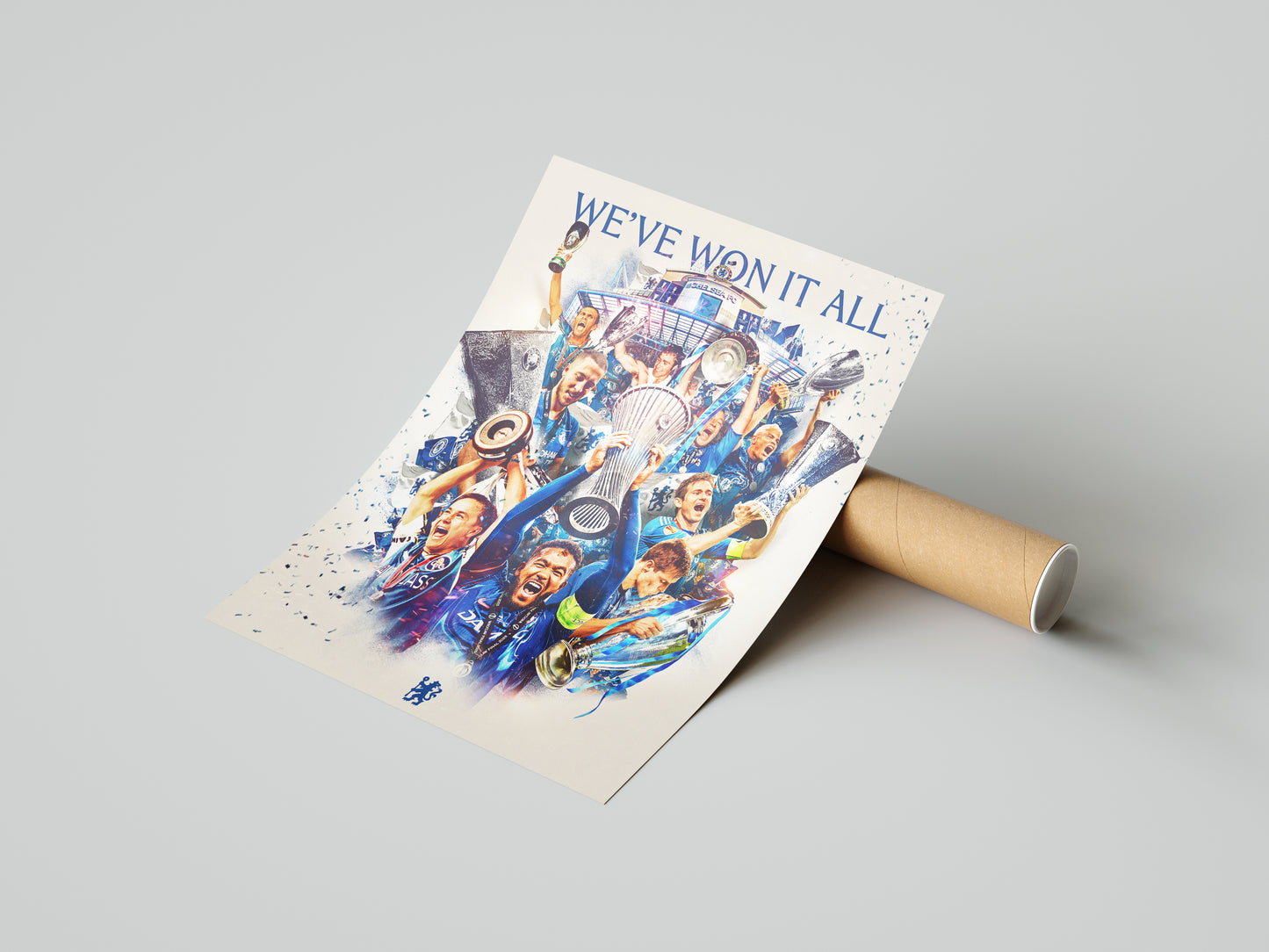 Chelsea "Won It All" Poster