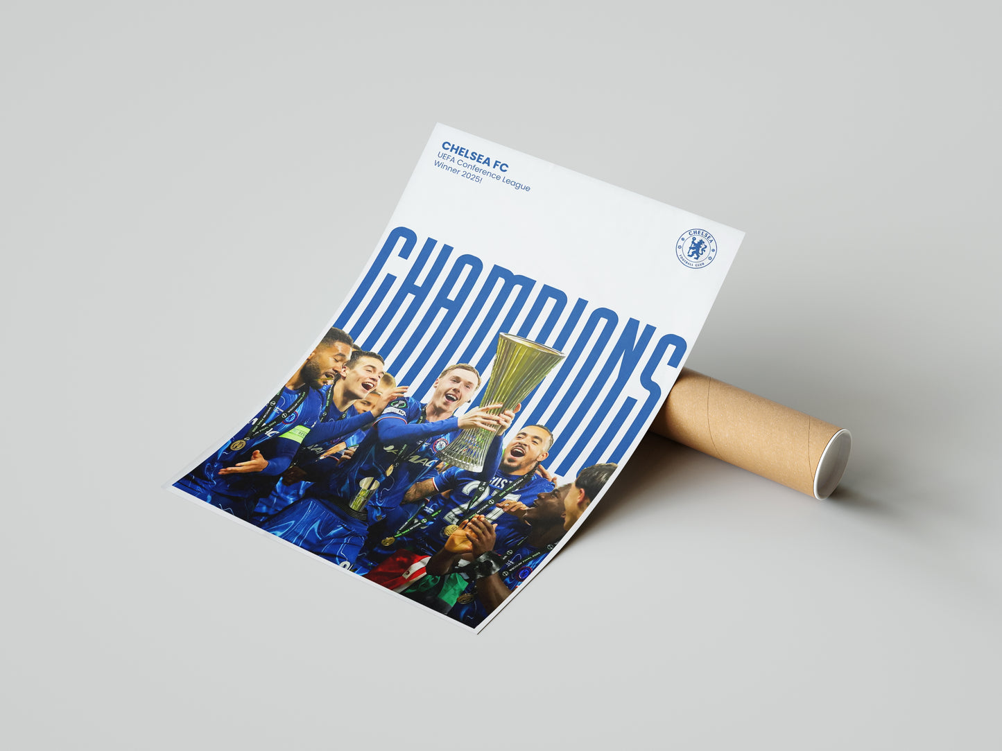 Chelsea Conference League 2024-2025 Poster
