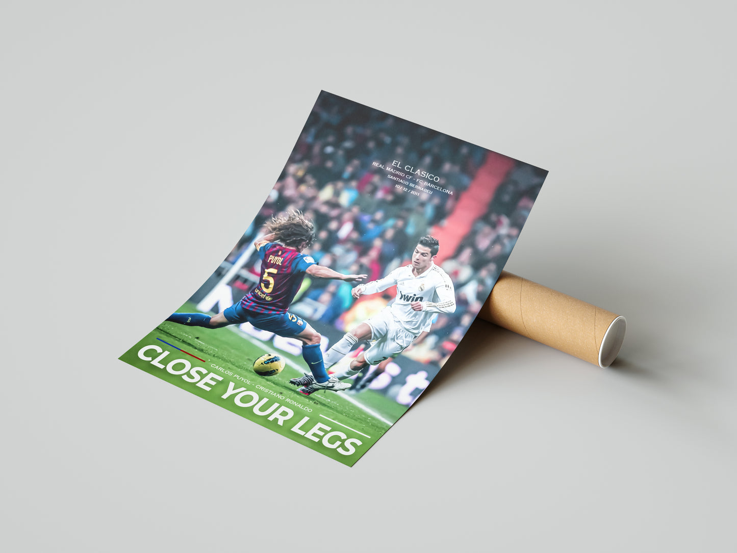 Cristiano Ronaldo "Close Your Legs" Poster