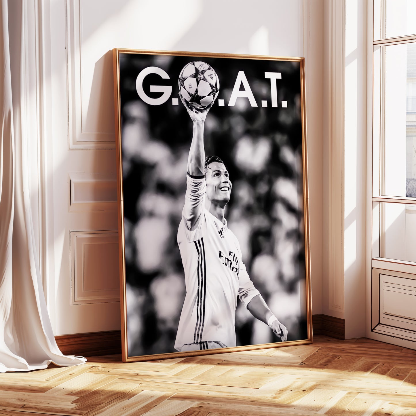 Cristiano Ronaldo "GOAT" Poster