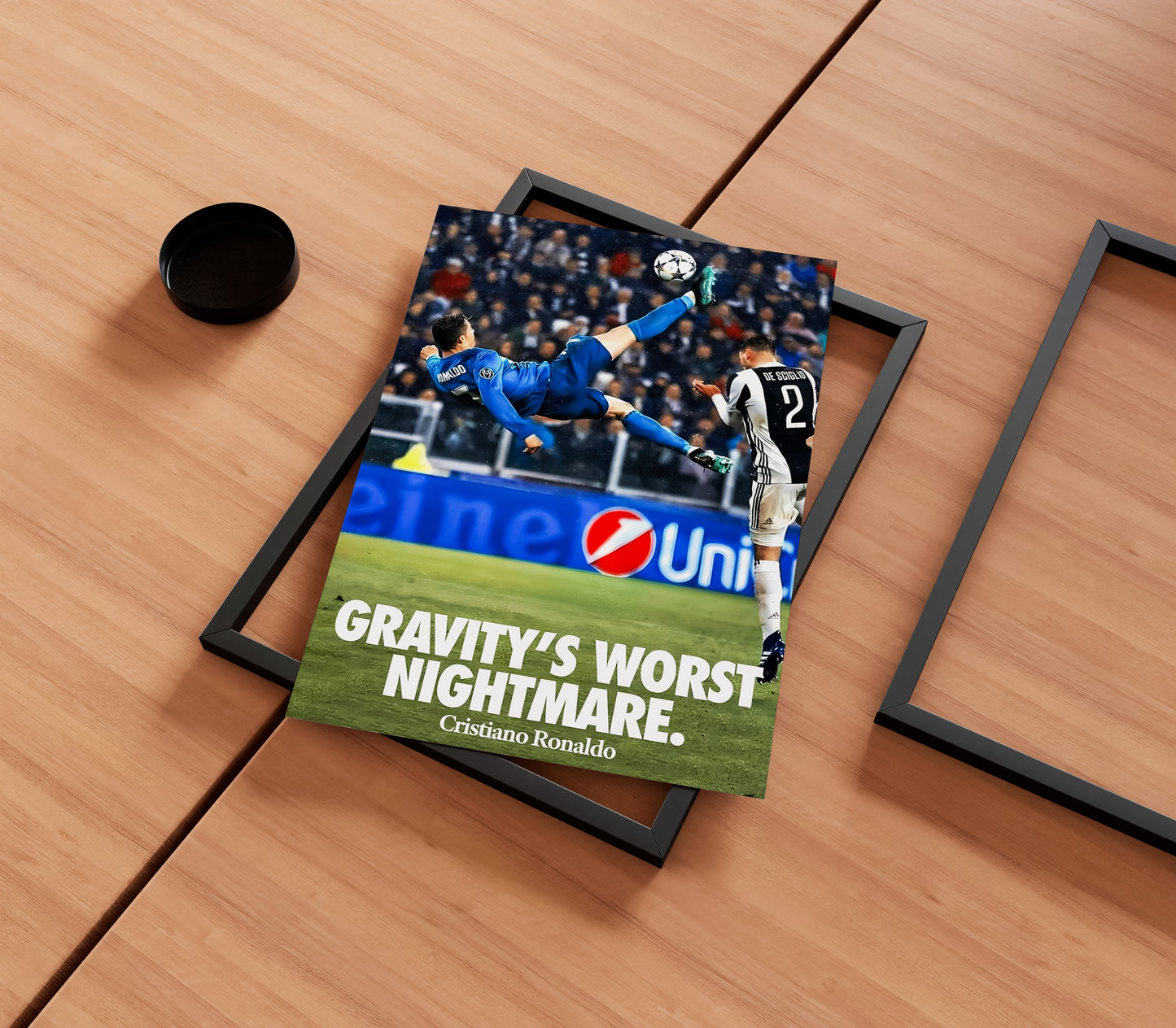 Cristiano Ronaldo 'Gravity' Poster