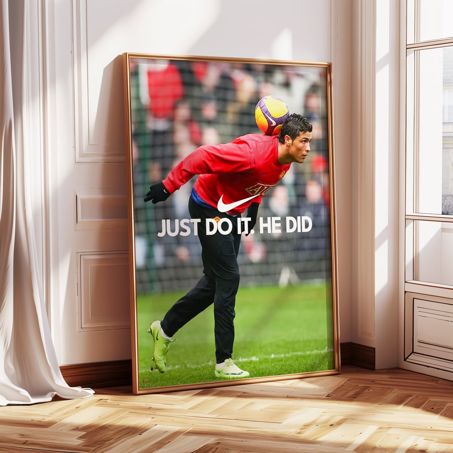 Cristiano Ronaldo "Just Do It" Poster