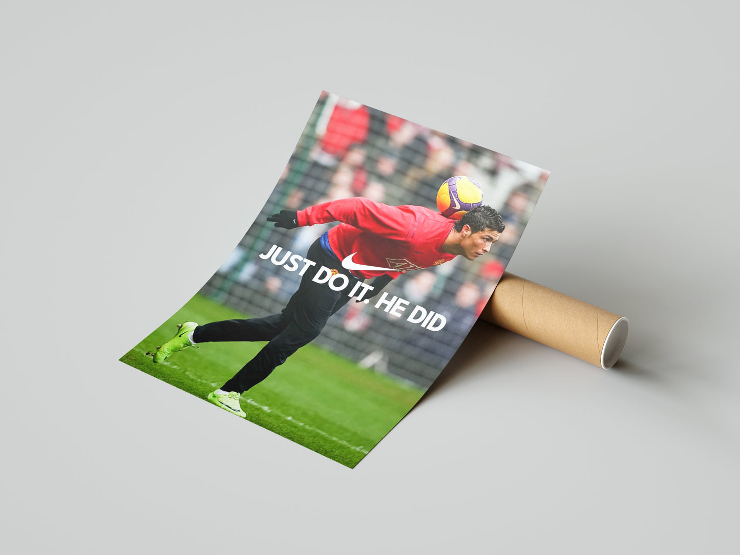 Cristiano Ronaldo "Just Do It" Poster