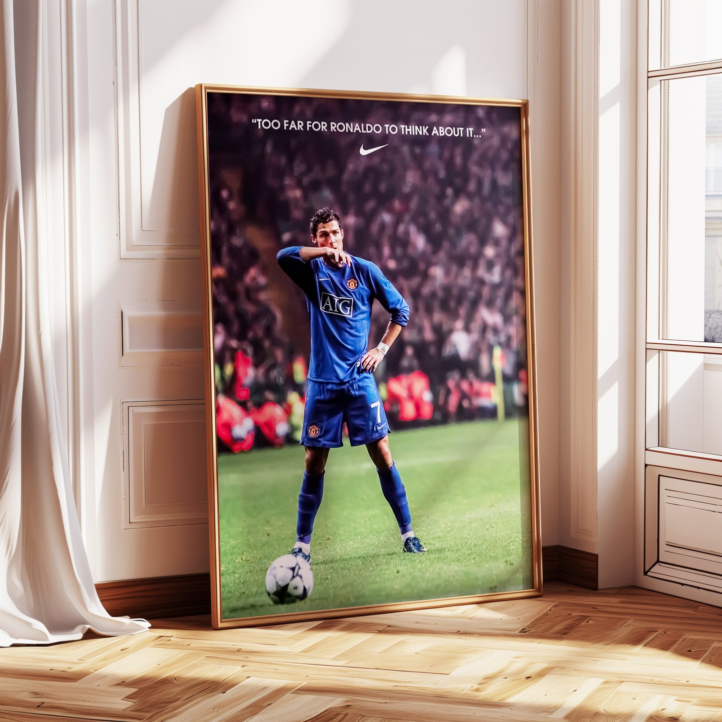 Cristiano Ronaldo "Too Far" Poster