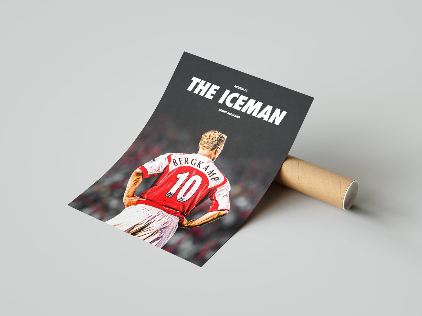 Dennis Bergkamp "Iceman" Poster