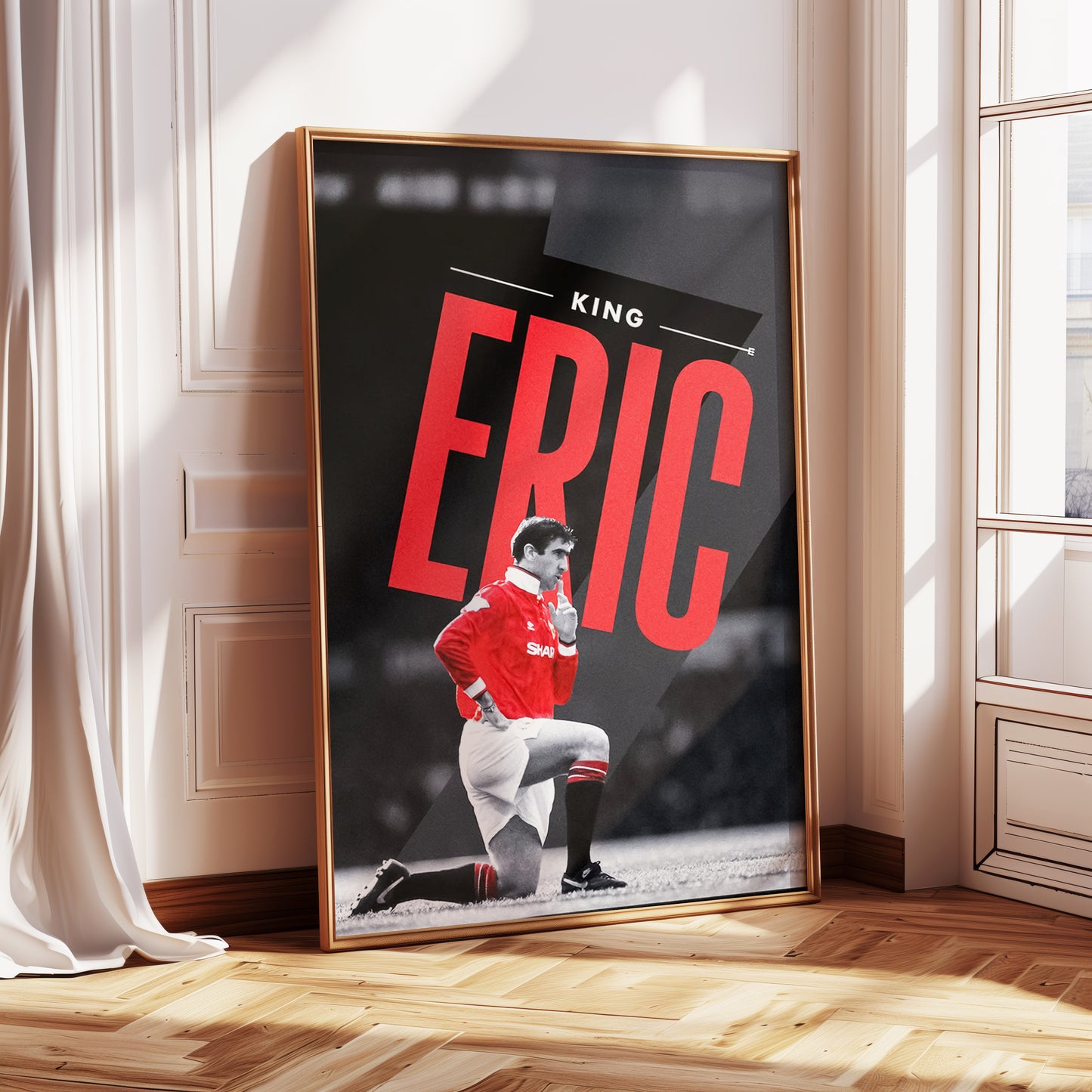 Eric Cantona Poster