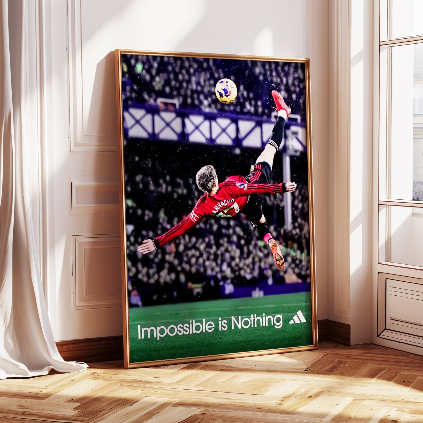 Alejandro Garnacho "Bicycle Kick" Poster