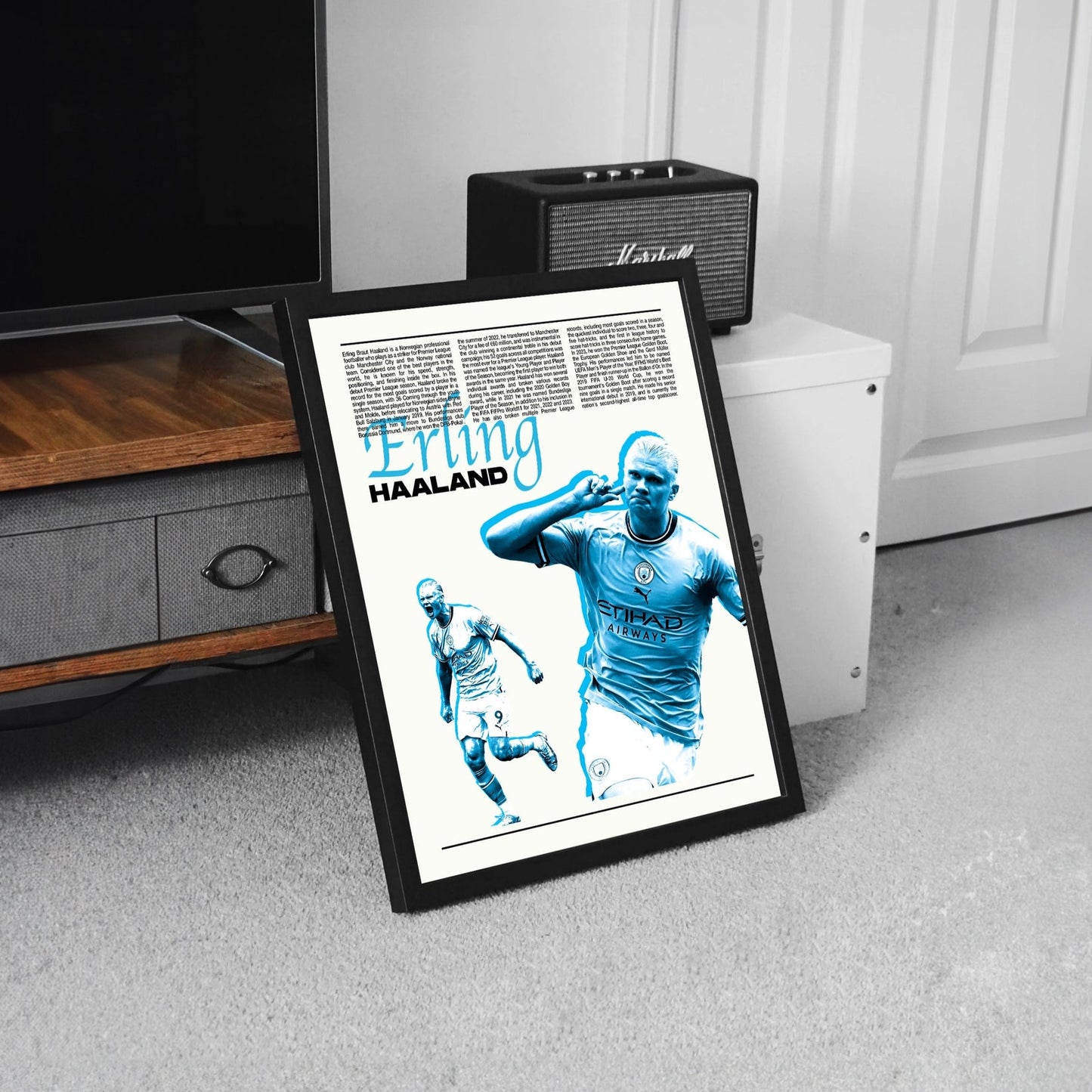 Erling Haaland Poster Print