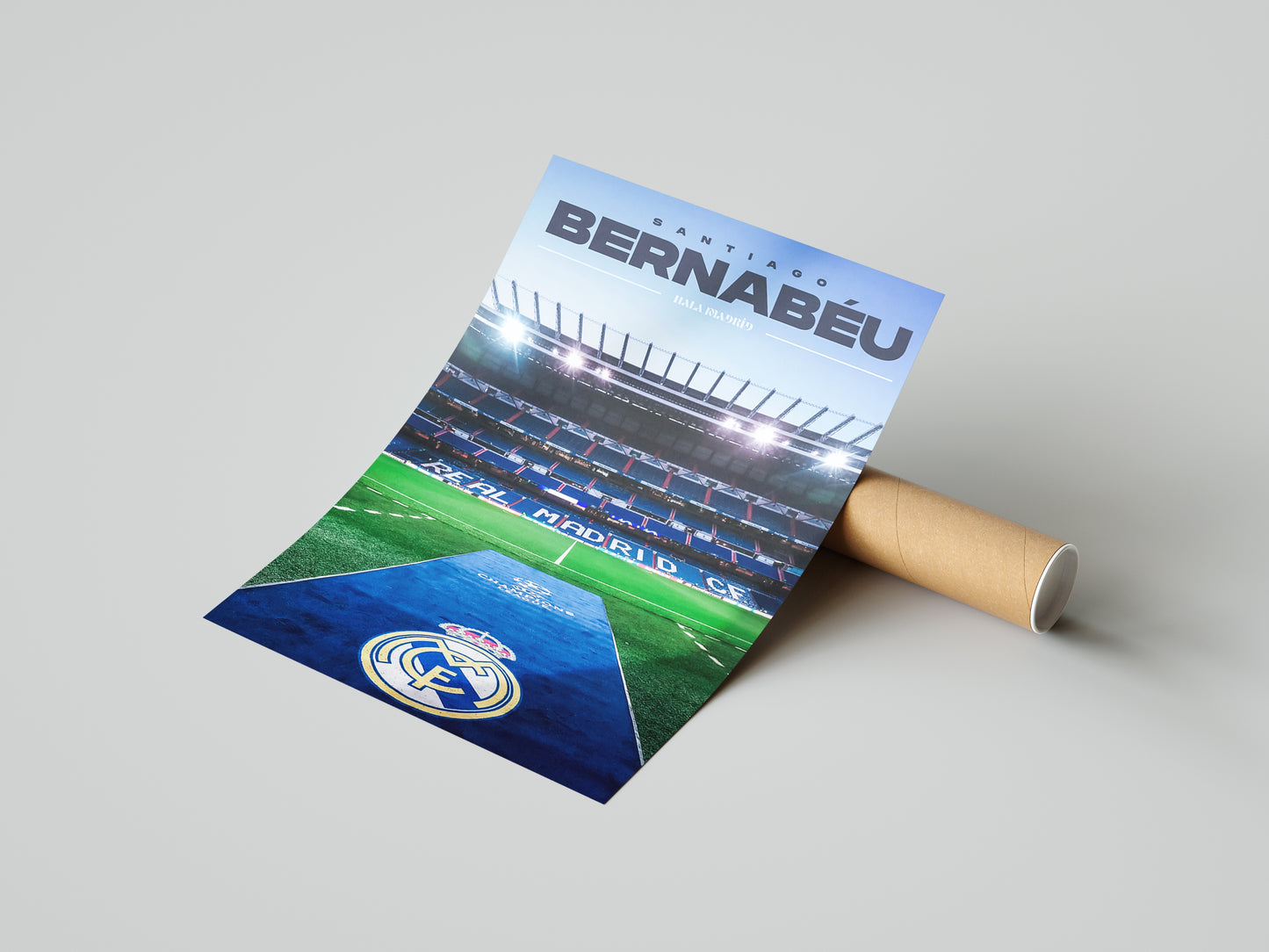 Real Madrid Stadium Poster