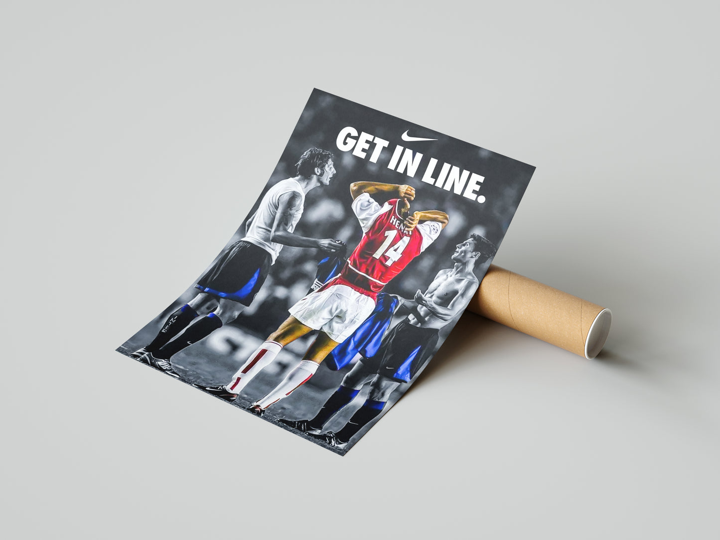 Thierry Henry "Get In Line" Poster